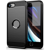 Silikónové puzdro na Apple iPhone 7 Plus/8 Plus Carbon TPU čierne