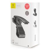 Držiak do auta Baseus Mouth SUDZ-01 na palubnú dosku čierny 