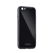 Plastové puzdro na Samsung Galaxy A41 Glass čierne