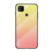 Silikónový obal na Xiaomi Redmi 9A Rainbow Glass ružové