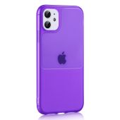 Silikónové puzdro na Samsung Galaxy A21s A217 Protect Window TPU fialové