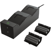 TRUST GXT250 Duo Charge Dock Xbox Series X/S čierna