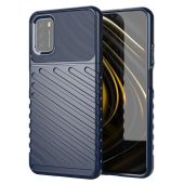 Odolné puzdro na Xiaomi Redmi 9T/Poco M3 Thunder TPU modré