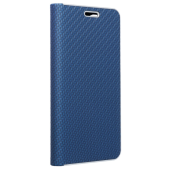 Diárové puzdro na Xiaomi Redmi Note 10 Pro Forcell Luna Carbon modré