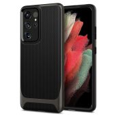 Odolné puzdro na Samsung Galaxy S21 Ultra 5G Spigen Neo Hybrid čierne