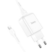 Nabíjačka Hoco 2A + kábel Lightning 8-pin 2A  biela
