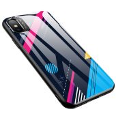 Puzdro na Apple iPhone XRs tvrdeným sklom vzor 4