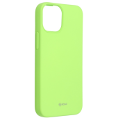 Silikónové puzdro na Apple iPhone 13 Roar Colorful Jelly limetkové