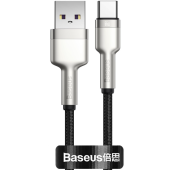 Kábel Baseus Cafule CAKF000001, USB na USB-C 66W, 0,25m, čierny