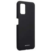 Silikónové puzdro na Samsung Galaxy A03s Mercury Silicone čierne