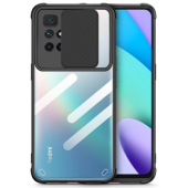 Plastové puzdro na Xiaomi Redmi 10 Tech-protect CamShield čierne