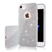 Glitter 3in1 TPU Samsung Galaxy A13 5G A136 strieborné