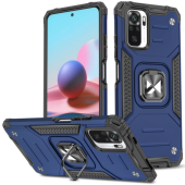 Odolné puzdro na Xiaomi Redmi Note 10/10s Rugged Ring Armor modré