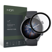 Tvrdené sklo na Amazfit GTR 3 Pro Hofi Hybrid Pro+ čierne