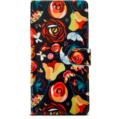 Diárové puzdro na Motorola Moto G10/G20/G30 Licence ART Book kvety a motýle