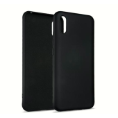 Silikónové puzdro na Xiaomi Redmi 10C/Poco C40 Silicone TPU čierne