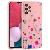 Silikónové puzdro na Samsung Galaxy A13 A135 Tech Protect Mood ružové