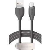 Kábel Baseus Jelly Liquid, USB na USB-C 100W, 1,2 m, čierny