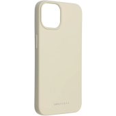 Silikónové puzdro na Apple iPhone 14 Roar Space krémové