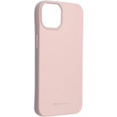 Silikónové puzdro na Apple iPhone 14 Roar Space ružové