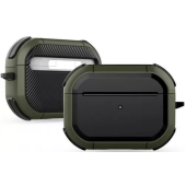 Odolné puzdro na Apple AirPods Pro 2/1 Tech-Protect Rough vojenská zelená