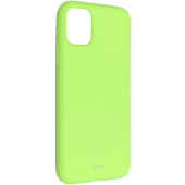 Silikónové puzdro na Apple iPhone 14 Roar Colorful Jelly lime