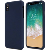 Silikónové puzdro na Apple iPhone 14 Mercury Soft modré