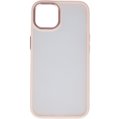 Plastové puzdro na Apple iPhone 14 Pro Satin Matt ružové