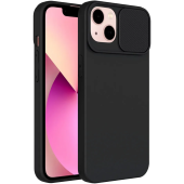 Silikónové puzdro na Apple iPhone 14 Plus Slide TPU čierne