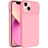 Silikónové puzdro na Apple iPhone 14 Plus Slide TPU ružové