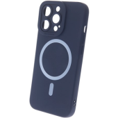 Silikónové puzdro na Apple iPhone 14 Pro Silicon MagSafe modré