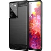 Silikónové puzdro na Samsung Galaxy A34 5G A346 Carbon Pro čierne