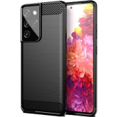 Silikónové puzdro na Samsung Galaxy A54 5G A546 Forcell Carbon čierne