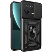 Odolné puzdro na Xiaomi Redmi A1/A2 Camshield Ring Armor čierne