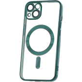 Plastové puzdro na Apple iPhone 14 Pro Max Color Chrome MagSafe zelené