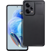 Silikónové puzdro na Xiaomi Redmi Note 12 Pro Carbon Premium čierne