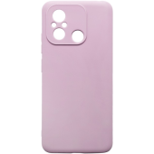 Silikónové puzdro na Xiaomi Redmi 12C Silicone TPU fialové
