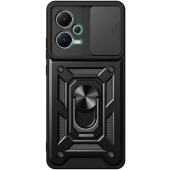 Odolné puzdro na Xiaomi Redmi 12C Tech-Protect Camshield Ring Armor čierne