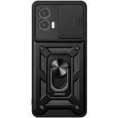 Odolné puzdro na Motorola Moto G73 5G Tech-Protect Camshield Ring Armor čierne