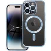 Silikónové puzdro na Apple iPhone 13 Pro Electro Mag modré