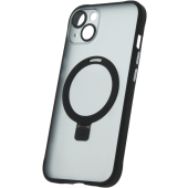 Plastové puzdro na Apple iPhone 13 Mag Ring čierne