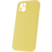 Silikónové puzdro na Apple iPhone 12 Mag Invisible Pastel žlté
