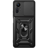 Odolné puzdro na Xiaomi Redmi Note 12S Tech-Protect Camshield Ring Armor čierne