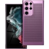 Obal BREEZY Case Samsung Galaxy S22 Ultra 5G S908 purple