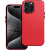 Obal Leather Mag Cover Apple iPhone 15 Plus red