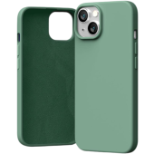 Silikónové puzdro na Apple iPhone 15 Mercury Silicone zelené