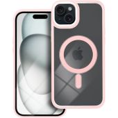 Obal COLOR EDGE MAG COVER MagSafe Apple iPhone 15 Pro pink