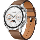 Huawei Watch GT 4 46mm Brown Leather Strap