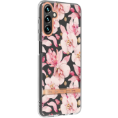 Silikónové puzdro na Samsung Galaxy A54 5G A546 Flower TPU ružové