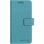 Univerzálne puzdro Swissten Libro Uni XL(158x80mm) tyrkysové